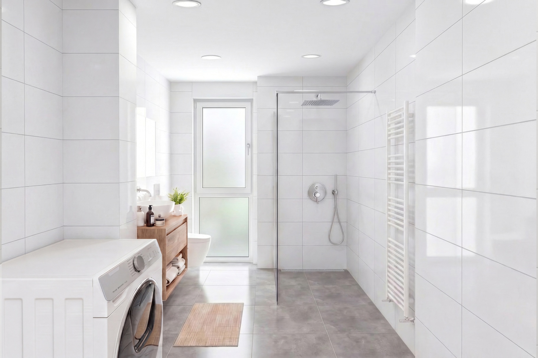 Modernes Badezimmer
